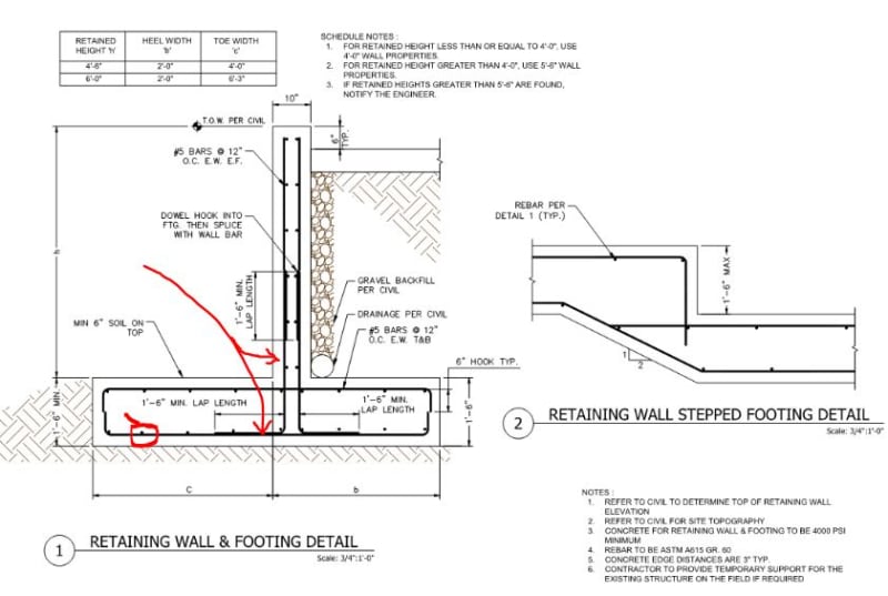 Rebar Details Drawing