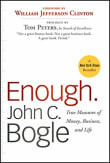 Book cover of Enough: True Measures of Money, Business, and Life