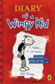 Book cover of Diary of a Wimpy Kid