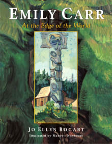 Book cover of Emily Carr: At the Edge of the World