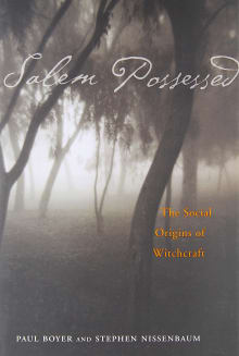 Book cover of Salem Possessed: The Social Origins of Witchcraft