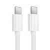 USB-C - USB-C (2.0) PVC, Weiß