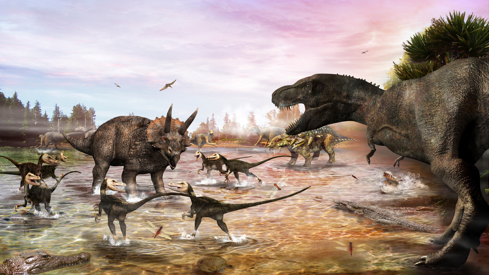 Late Cretaceous Animals