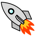 Free Stock Photo: Illustration of a rocket