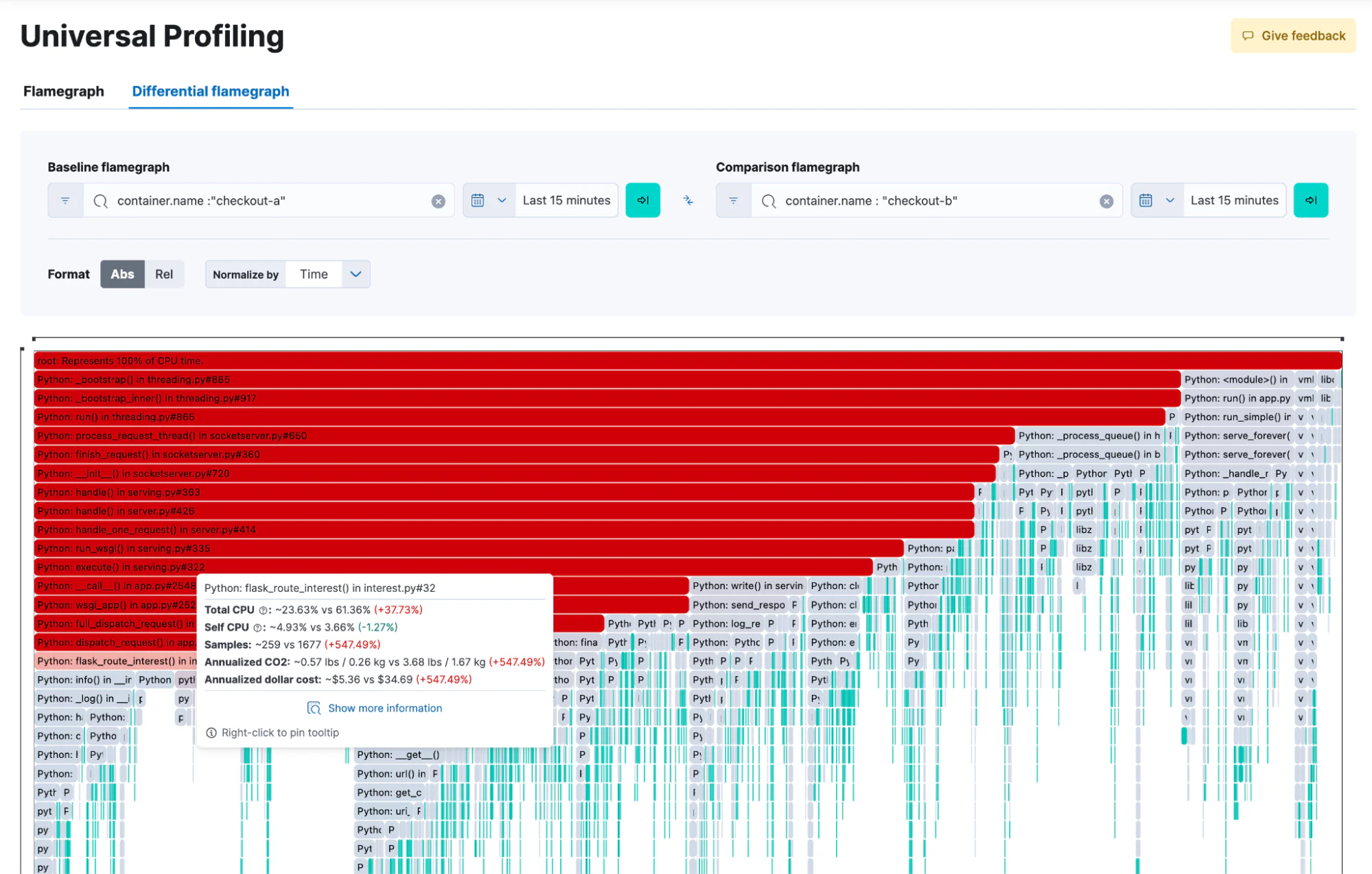 Elastic's Continuous Profiling capability