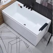 Tub with Black 5-Piece Set