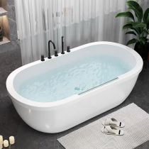 Tub with Black 5-Piece Set