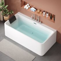 Tub with Silver 5-Piece Set