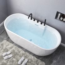 Tub with Black 5-Piece Set