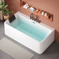 Tub with Black 5-Piece Set