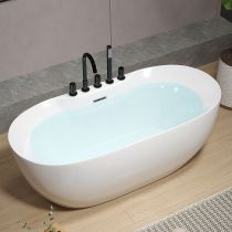 Tub with Black 5-Piece Set