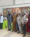 Harlem Arts Alliance and Manhattan Theatre Club donating books to Harlem Hospital