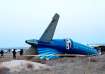 Azerbaijan Airlines Embraer 190 passenger plane crashed near Aktau.