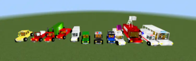 Addon: Minecraft On Wheels - modsgamer.com