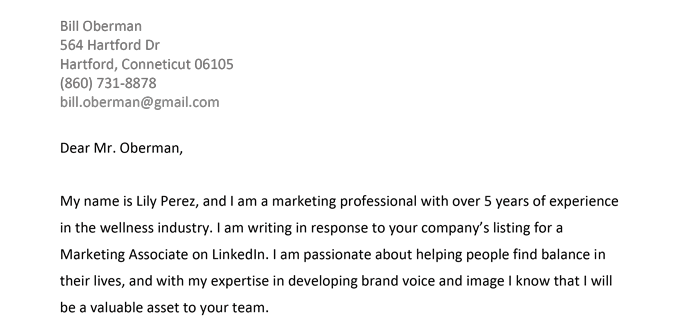 47+ Cover Letter Greetings - Maralmosubhan