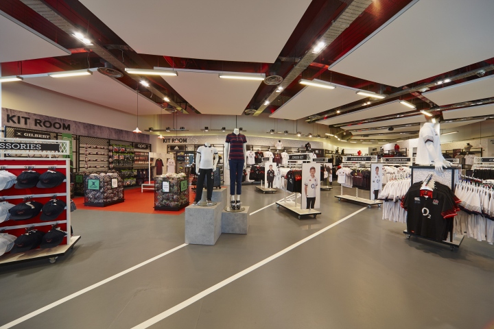 » England Rugby Store by The Shopper Agency, London – UK