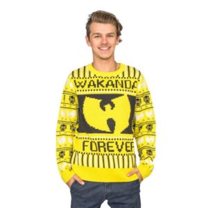 Black Panther Wu tang Christmas Ugly Sweater