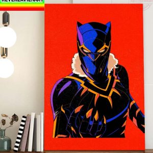 Marvel Studios Black Panther Wakanda Forever Home Decor Poster Canvas