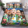 Cocomelon Birthday Party Bed Set Bedding Set