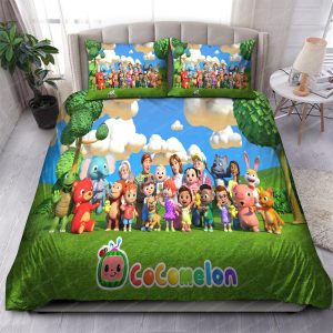 Cocomelon Family Bed Set Bedding Set