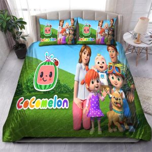 Cocomelon Nursery Rhymes Bed Set Bedding Set