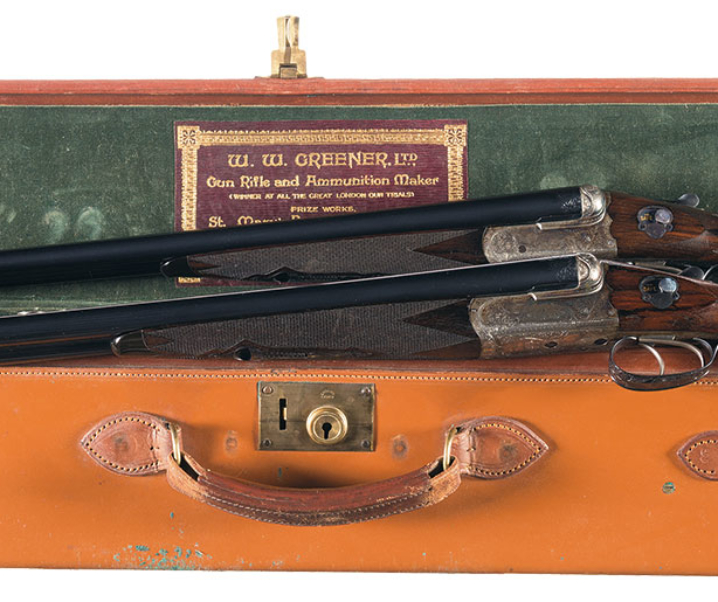 Cased Pair of W.W. Greener Guns