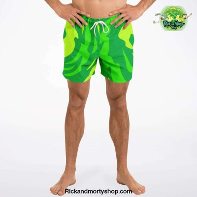 Rick And Morty Portal Swim Trunk Trunks Men - Aop