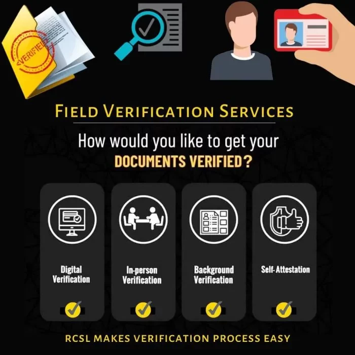 Field & Background Verification Services | Contact Point Verification  Services