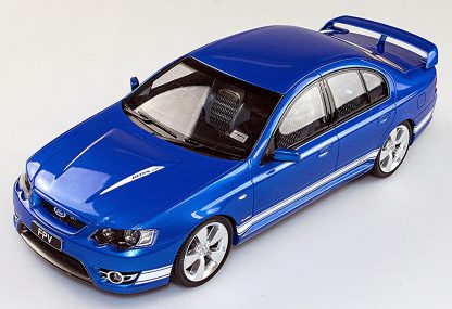 FPV BF GT - Shockwave Blue with Winter White Stripes - Image 3