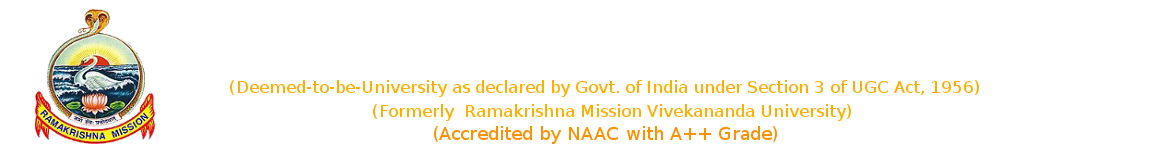 Webinar on Swami Vivekananda’s Educational Vision vis-à-vis National Educational Policy 2020 on 19 Oct 2020 - RKMVERI (Deemed University)