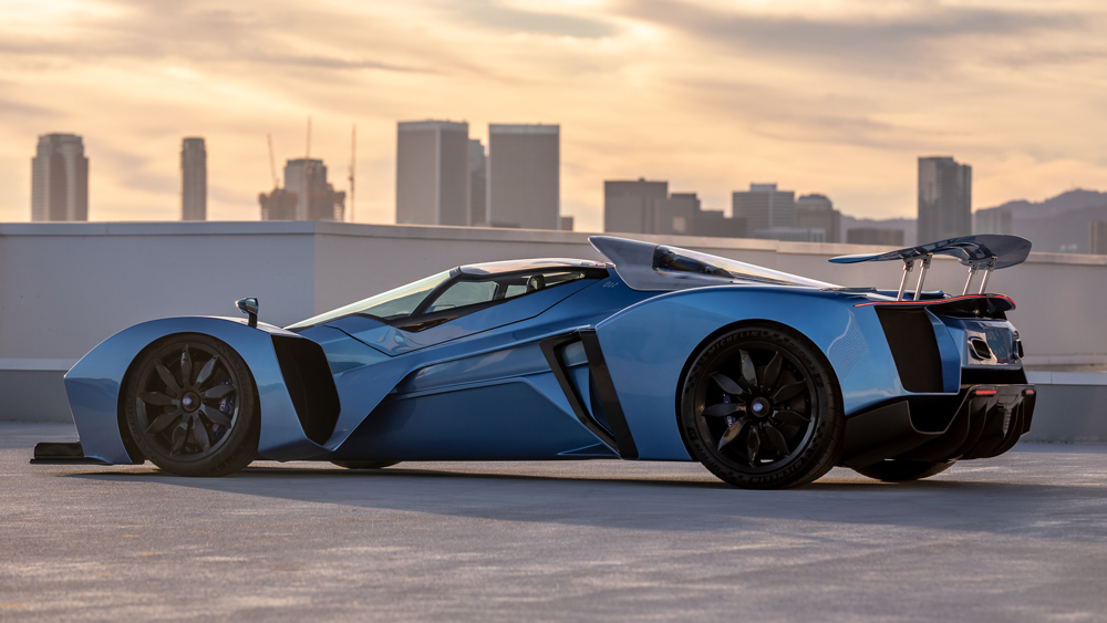 The Delage D12 hypercar.