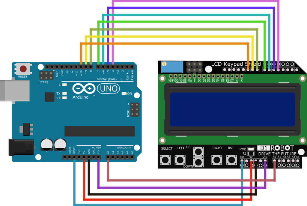 Arduino Lcd Shield Schematic