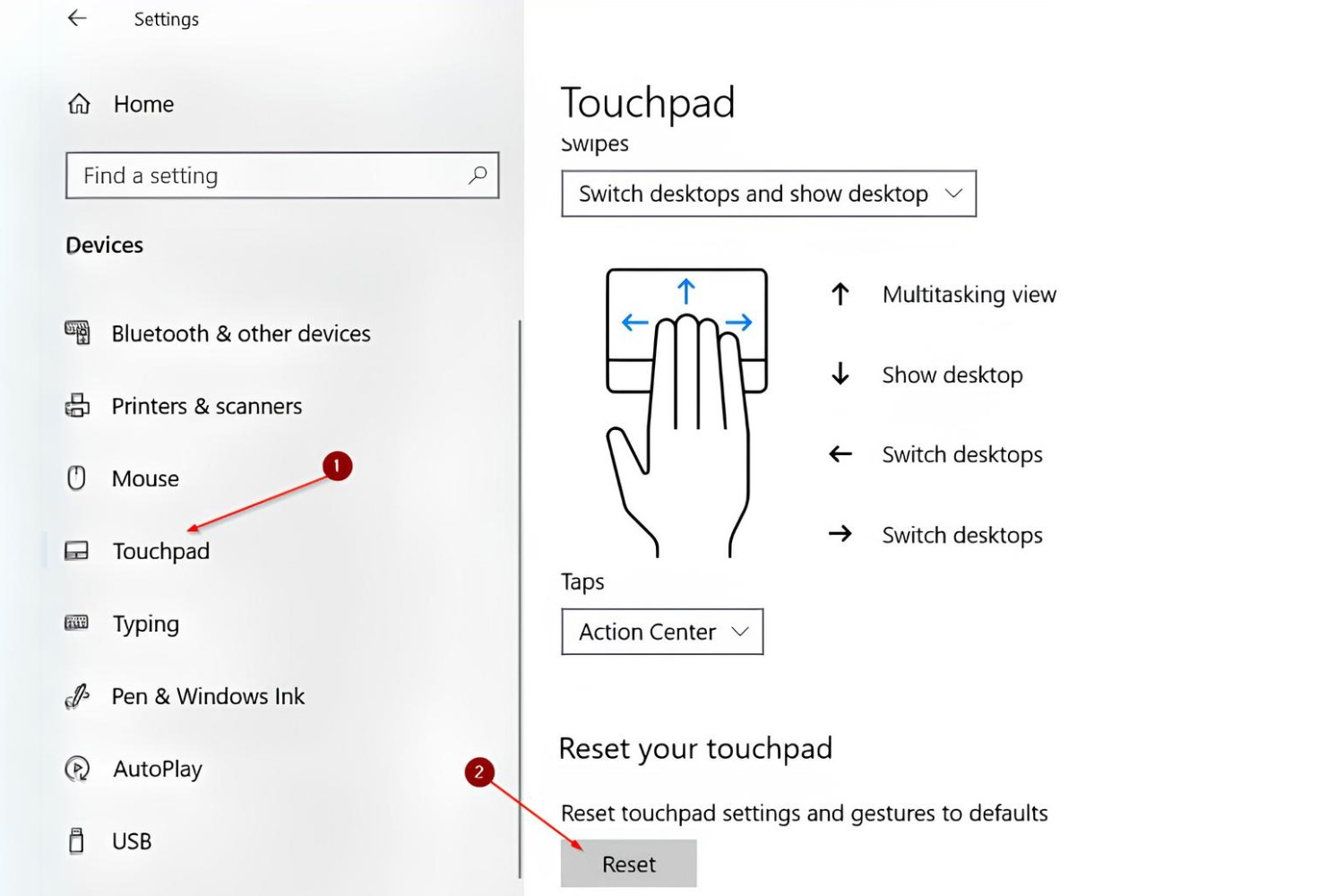 How To Reset A Mouse Pad On PC