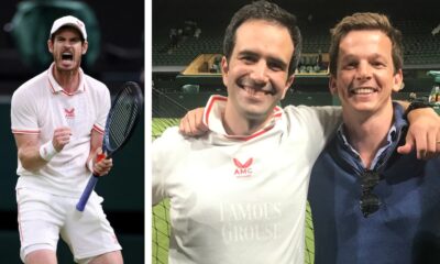 Andy Murray thanks two fans who cheered him to Wimbledon victory