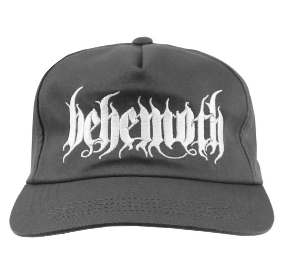 czapka BEHEMOTH - LOGO CHARCOAL