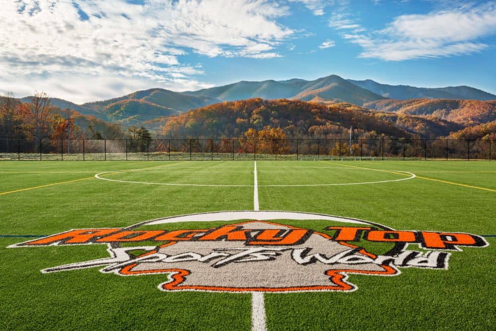 Rocky Top Sports World field