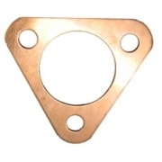 Copper 3 bolt re-usuable flange gasket - Fits popular small flange