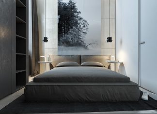 Dark bedroom decorating ideas