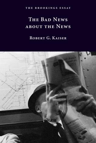 Cover image for the book The Bad News about the News