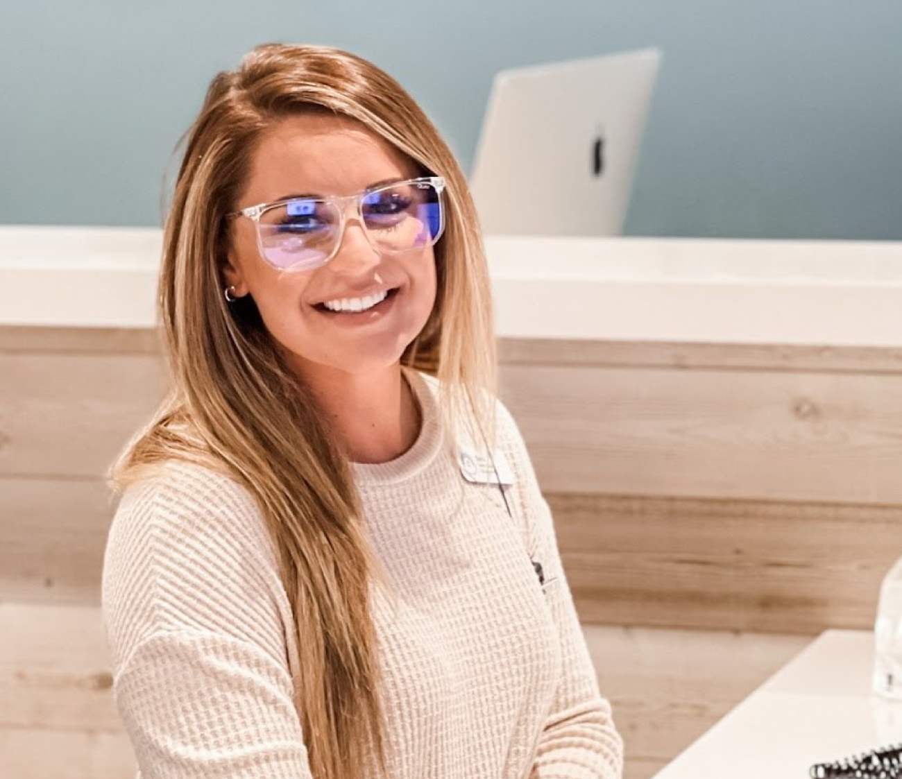 Girl with glasses