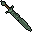 Adamant off hand longsword.png: RS3 Inventory image of Adamant off hand longsword