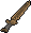 Bronze 2h sword.png: RS3 Inventory image of Bronze 2h sword