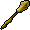 Golden chaotic staff.png: RS3 Inventory image of Golden chaotic staff