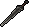 Iron off hand sword.png: RS3 Inventory image of Iron off hand sword