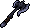 Mithril battleaxe.png: RS3 Inventory image of Mithril battleaxe