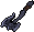 Mithril off hand battleaxe.png: RS3 Inventory image of Mithril off hand battleaxe