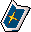 Rune kiteshield (Saradomin) (heraldic).png: RS3 Inventory image of Rune kiteshield (Saradomin) (heraldic)