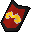 Rune kiteshield (Zamorak) (heraldic).png: RS3 Inventory image of Rune kiteshield (Zamorak) (heraldic)