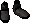 Silver athlete's shoes.png: RS3 Inventory image of Silver athlete's shoes