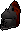 Steel heraldic helm (Zamorak).png: RS3 Inventory image of Steel heraldic helm (Zamorak)